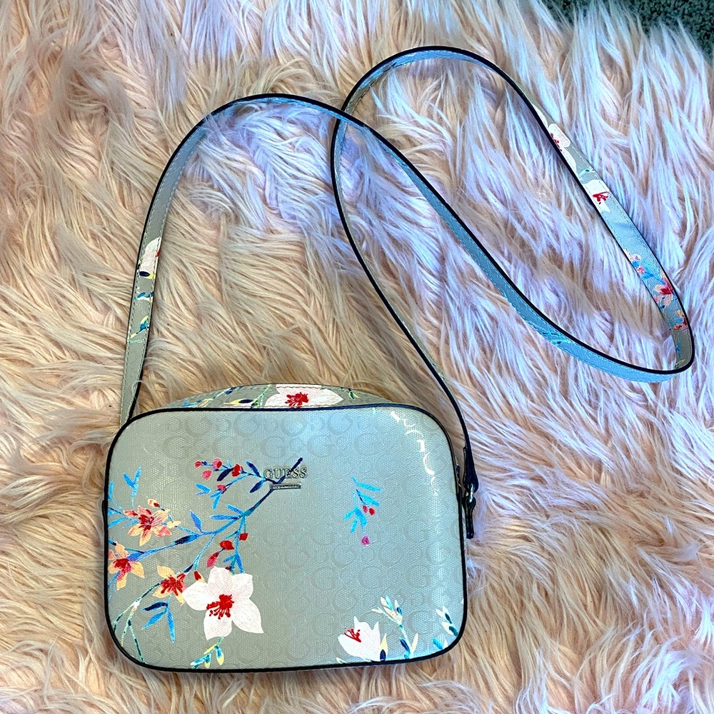 Guess Floral Crossbody Purse